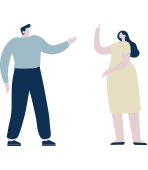 対話を通して気持ちの揺らぎも受け止める